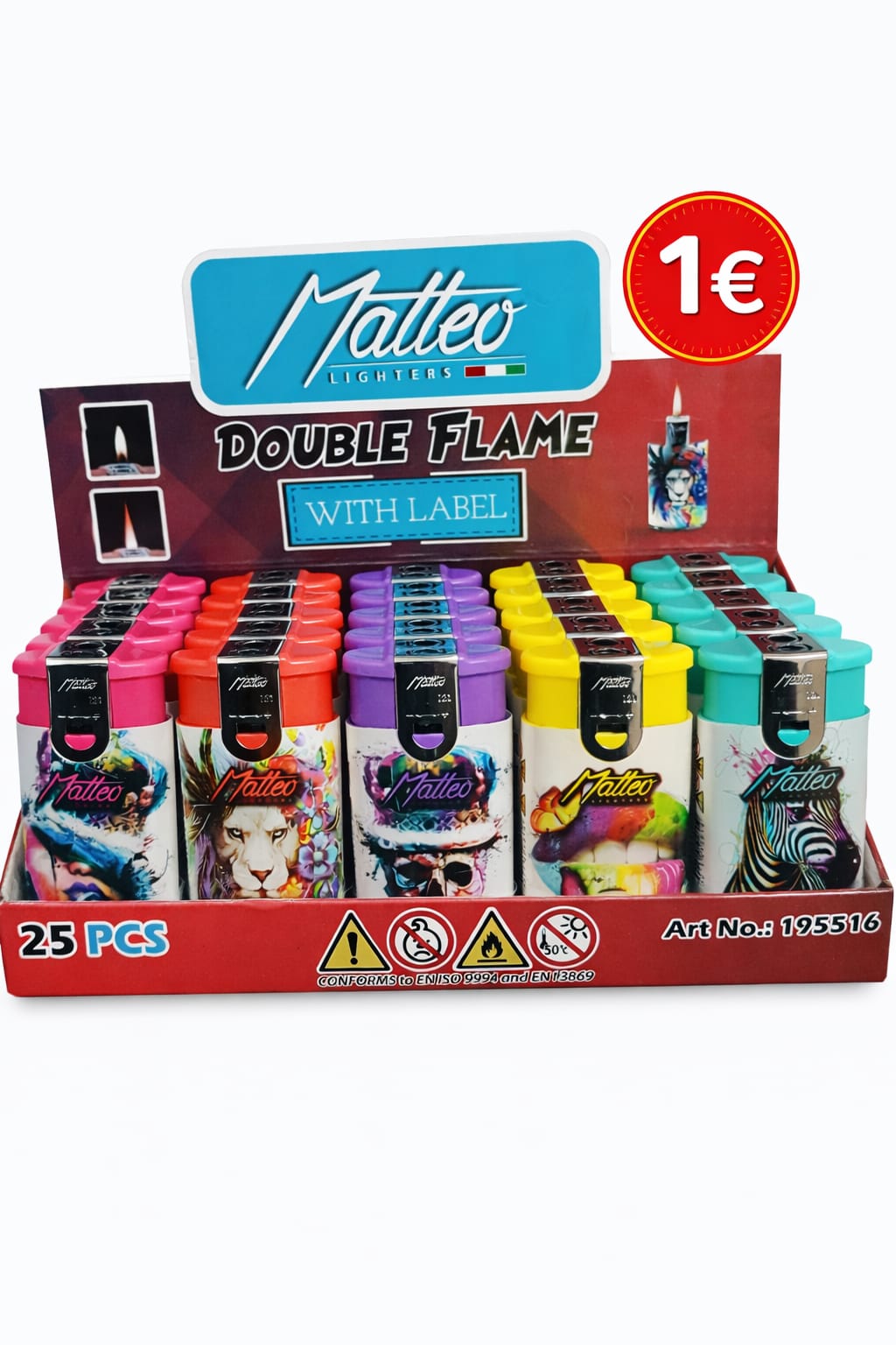 Feuerzeug mit Motiv