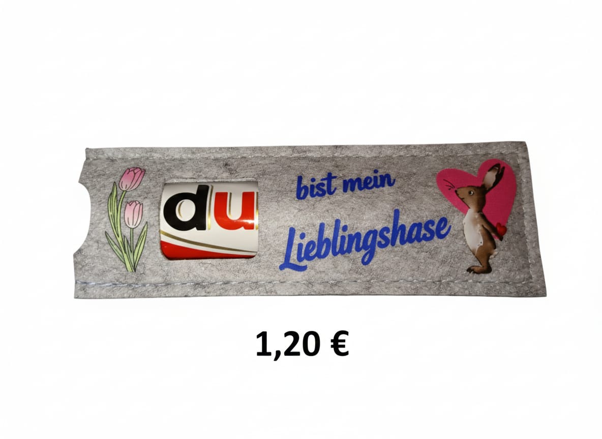 Filztasche mit Duplo - Verschiedene Varianten