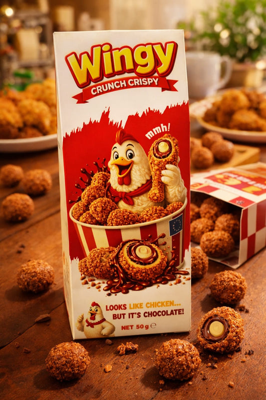 Wingy Crunch Crisp - Schokolade mit Cremefüllung